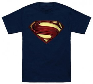 Superman Man Of Steel Logo T-Shirt