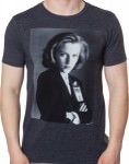Cross Armed Scully X-Files T-Shirt