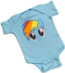 My Little Pony Rainbow Dash Baby Bodysuit
