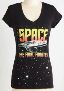 Women's Star Trek The Final Frontier T-Shirt