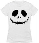 Nightmare Before Christmas Jack Skellington Face T-Shirt