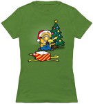 Minion Unpacking Christmas Present T-Shirt