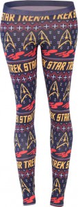 Star Trek Command Logo Ugly Christmas Leggings
