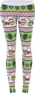 Teenage Mutant Ninja Turtles Christmas leggings