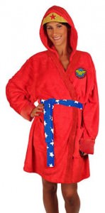 Wonder Woman Hooded Bath Robe