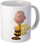 Peanuts Charlie Brown Blockhead Mug
