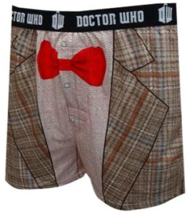 Doctor Who Suit And Bow Tie Boxer Shorts