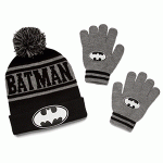 Batman Glow In The Dark Beanie And Gloves For Kids