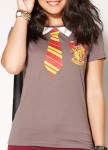 Harry Potter Gryffindor Costume T-Shirt with Cape