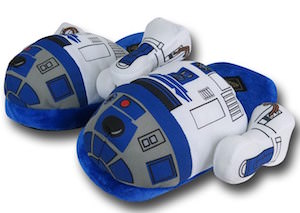 adults size Star Wars R2-D2 Slippers