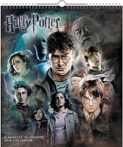 Harry Potter Poster Calendar 2016