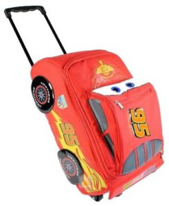 Lightning McQueen Rolling Suitcase