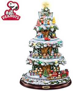 Peanuts Music Lights And Motion Christmas Tree