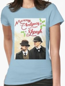 Sherlock Happy Shpegh Christmas T-Shirt