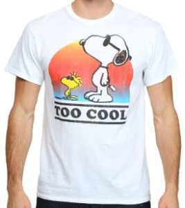 Snoopy And Woodstock Too Cool T-Shirt