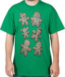 Star Wars Gingerbread Characters T-Shirt