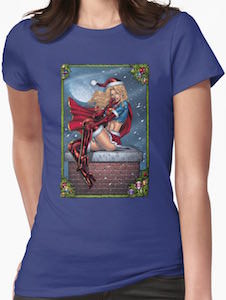 Supergirl Christmas T-Shirt