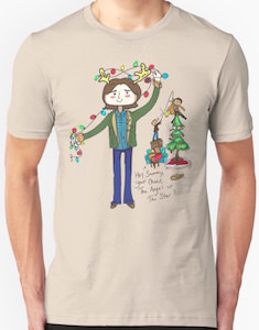 Supernatural Christmas Decorating Christmas T-Shirt