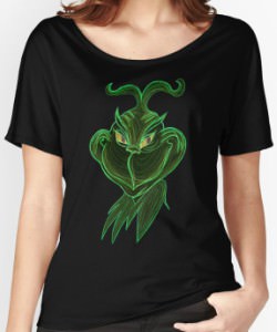 The Grinch Inverted Drawing Women’s T-Shirt