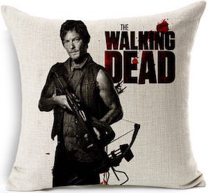 The Walking Dead Daryl Dixon Throw Pillow Case