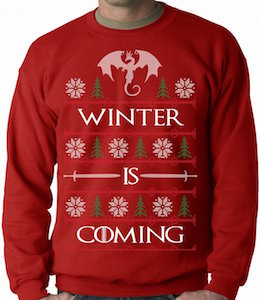 Game of Thrones Winter Is Coming Christmas Sweater