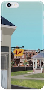 Stars Hollow Luke’s Diner iPhone Case