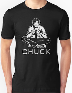 Sitting Chuck T-Shirt