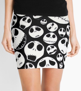 Jack Skellington Pencil Skirt