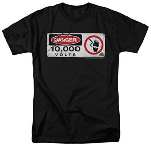Jurassic Park Electric Warning T-Shirt