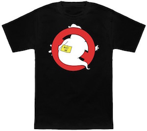 Ghostbusters Bust Me Logo T-Shirt