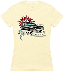 Supernatural The Road So Far Impala T-Shirt