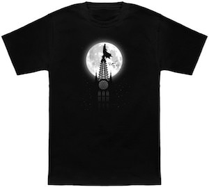 Batman On Top Of A Church T-Shirt