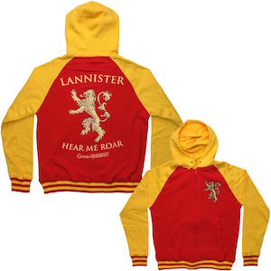 Game of Thrones Lannister Sigil Hoodie