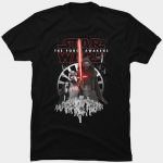 t-shirt with Captain Phasma, Kylo Ren, Stormtroopers and the Star Wars logo
