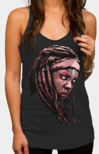 The Walking Dead Michonne Portrait Tank Top