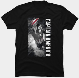 Captain America To The Rescue T-Shirt