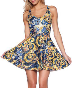 Doctor Who Exploding Tardis Skater Dress