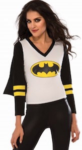Batman Long Sleeve Women's Shirt With Cape