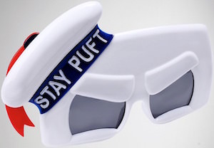 Ghostbusters Stay Puft Marshmallow Man Sunglasses