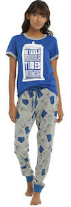 Doctor Who Timey Wimey Wibbly Wobbly Women’s Pajama Set