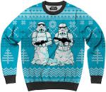 Star Wars Ugly Christmas Sweater With Stormtrooper Snowmen