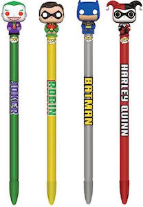 Classic Batman Funko Pop Pen Topper Set Of 4