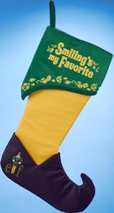 Buddy Elf Smiling's My Favorite Christmas Stocking