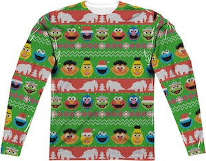 Sesame Street Christmas sweater