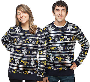 Star Trek Ships And Logo's Christmas Sweater