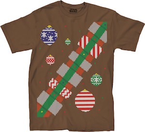 Star Wars Chewbacca Costume Christmas T-Shirt