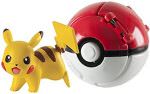 Pikachu And Poke Ball Throw N' Play Toy