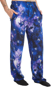 Dr Who Tardis Galaxy Pajama Pants