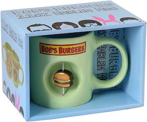 Bob’s Burgers Spinning Burger Mug