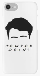 Friends Joey Tribbiani How You Doin iPhone Case